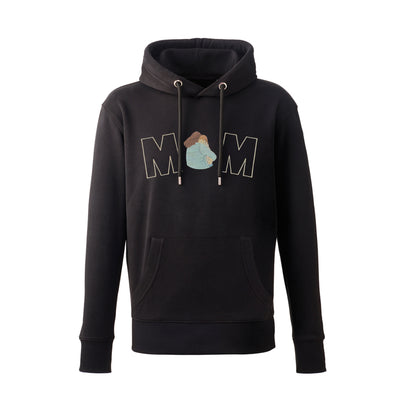 Personalised Hoodie "MOM" Photo Outline Embroidered Hoodies